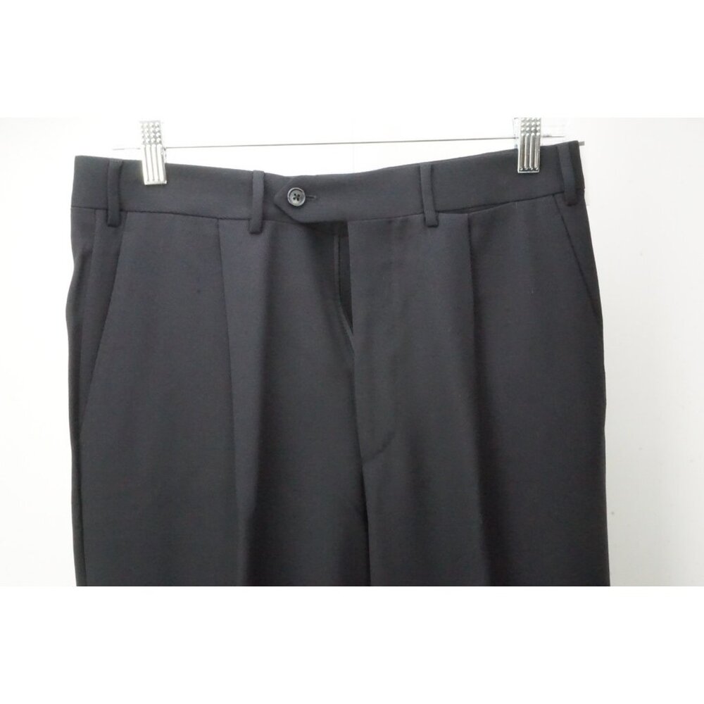 Corneliani Master 100% Wool Dark Blue Dress Pants Trousers 46 EU Brand NEW